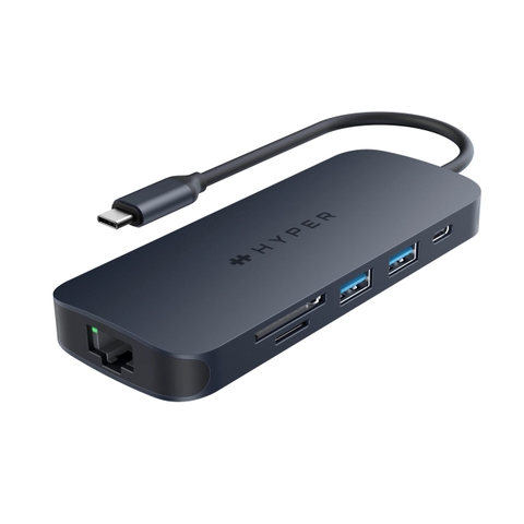 Cổng Chuyển HYPERDRIVE NEXT 8 Port USB-C – HD4004GL