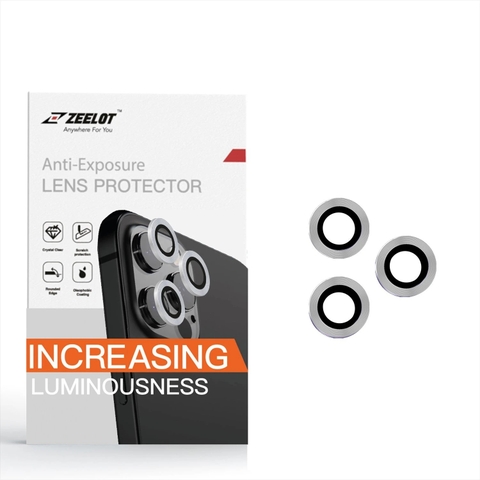 Miếng dán cường lực Camera ZEELOT Bảo vệ viền chống va đập cho iPhone 12 Pro Max