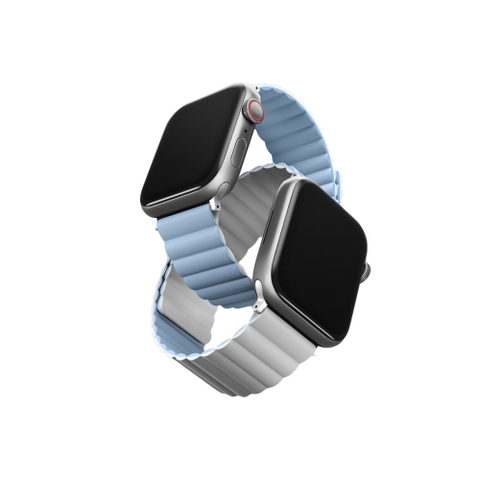 Dây đeo UNIQ Revix Reversible Magnetic Silicone Strap (38/40/41mm) For Apple Watch 1~7/ SE