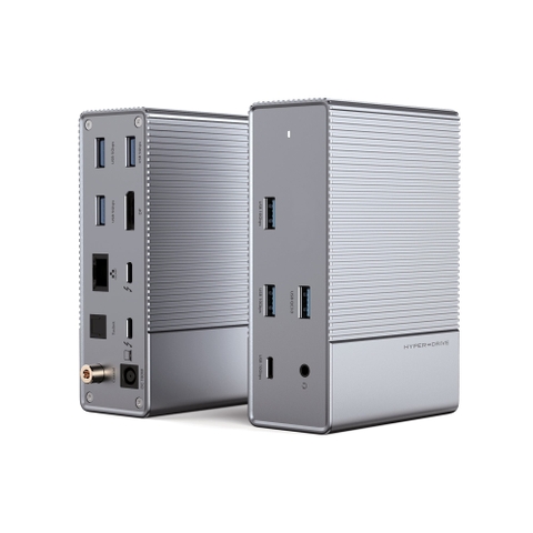 Dock Chuyển Đa Cổng Hyperdrive Gen2 14 Port Thunderbolt 3 Station HD-G2TB314 kèm sạc nguồn 180W