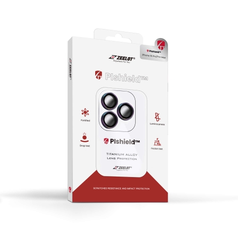 Miếng dán cường lực Camera ZEELOT PIshield cho iPhone 15 Pro | 15 Pro Max