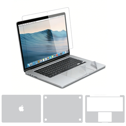 Miếng Bảo Vệ MIPOW KINGBULL MACSHIELD 3M 6 in 1 Skin Protector Cho Macbook Air 13.6