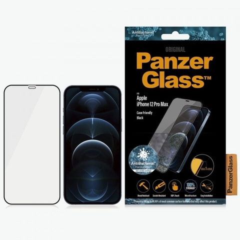 Miếng Dán Cường Lực Trong Suốt PANZER GLASS cho iPhone 12/12 Pro