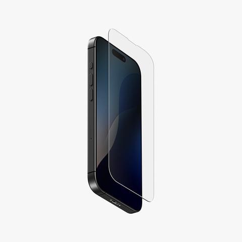 Miếng dán cường lực UNIQ OPTIX CLEAR For iPhone 16 Series ( Không Viền Đen )