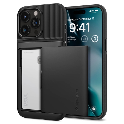 Ốp Lưng iPhone 15 PRO MAX SPIGEN Slim Armor CS