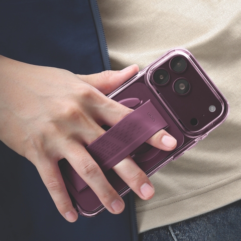 Ốp lưng UNIQ HYBRID iPhone 18 Pro Max Magclick Charging HELDRO AIR