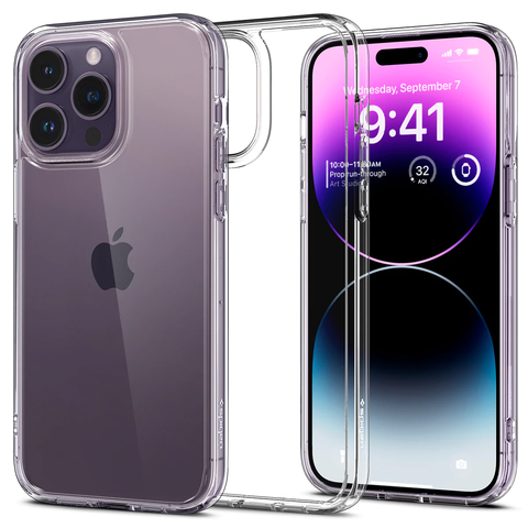 Ốp lưng iPhone 14 Pro Spigen Ultra Hybrid Crystal Clear