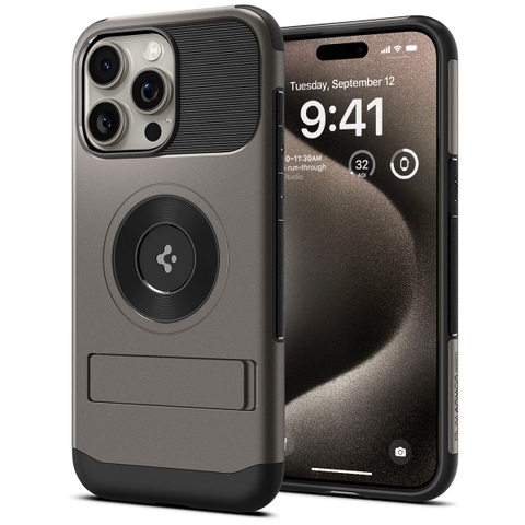 Ốp Lưng iPhone 15 PRO MAX SPIGEN Slim Armor (Magfit)