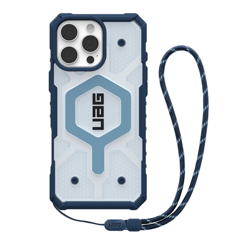 Ốp lưng UAG iPhone 16 Pro Pathfinder Clear có Magsafe (Kèm Dây Đeo)