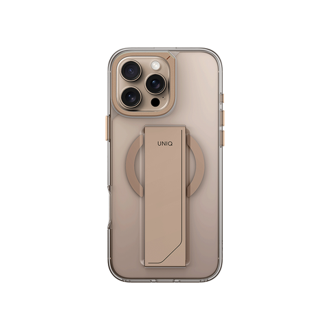 Ốp lưng UNIQ HYBRID iPhone 16 Pro Magnetic HELDRO MAX With Camera Stand