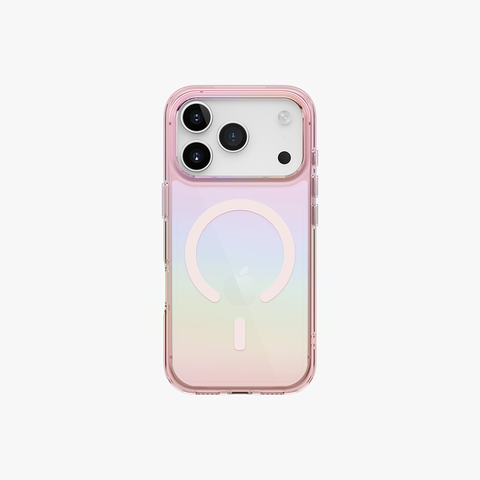 Ốp lưng UNIQ HYBRID iPhone 17 Pro Max Magclick Charging IRIDESCIA