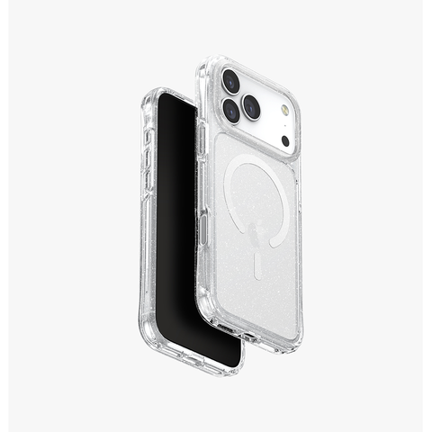 Ốp lưng UNIQ HYBRID iPhone 17 Pro Max Magclick Charging LIFEPRO XTREME TINSEL LUCENT