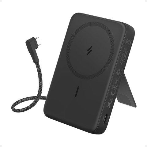 Pin Dự Phòng Từ Tính ANKER Zolo 10.000mAh (Magnetic, Built-In USB-C) A1685