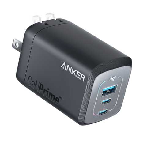 SẠC NHANH 3 CỔNG ANKER IQ4 GaNPRIME 100W - A2343