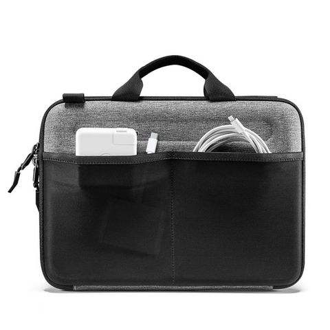 Túi đeo chéo Tomtoc chống va đập Eva Cho Macbook Pro 15-16 inch Gray A25-E01G