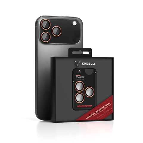 Dán Lens Camera Mipow Kingbull Titanshield iPhone 17 Pro 6.3inch / 17 Pro Max 6.9inch 2025