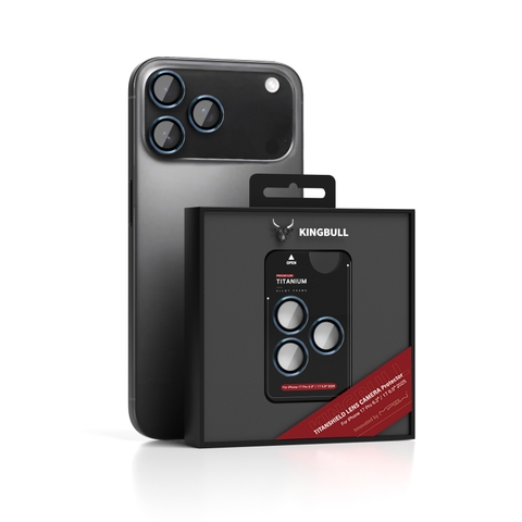 Dán Lens Camera Mipow Kingbull Titanshield iPhone 17 Pro 6.3inch / 17 Pro Max 6.9inch 2025
