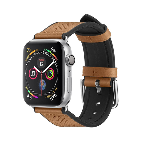 Dây đồng hồ SPIGEN Apple Watch (38/40/41mm) Watch Band Retro Fit Brown