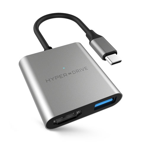 Cổng Chuyển HyperDrive 4K HDMI 3-in-1 USB-C Hub HD259A