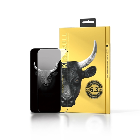 Miếng dán Cường Lực Chống Phản Quang Mipow Kingbull VITALX AR HD PREMIUM Silk iPhone 17 Series