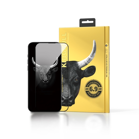Miếng dán Cường Lực Chống Phản Quang Mipow Kingbull VITALX AR HD PREMIUM Silk iPhone 17 Series