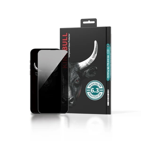 Miếng dán Cường Lực Chống Nhìn Trộm Mipow Kingbull HD Anti-Spy Silk Premium iPhone 17 Series