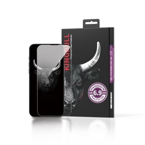 Miếng dán Cường Lực Chống Phản Quang Mipow Kingbull HD Anti-Reflection Silk iPhone 17 Series