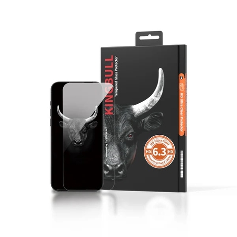 Miếng dán Cường Lực Mipow Kingbull HD Ultra Clear (Không Viền) dành cho iPhone 17 Series
