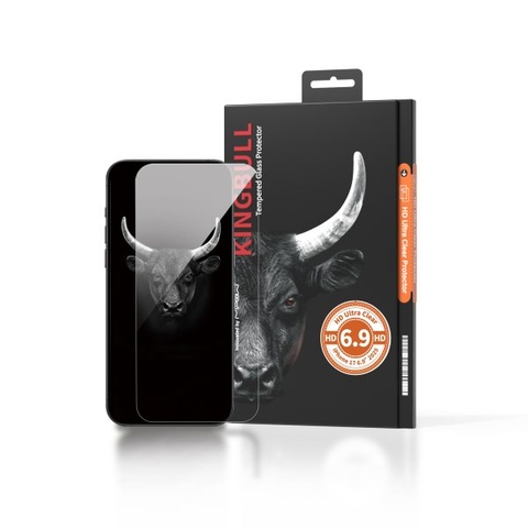 Miếng dán Cường Lực Mipow Kingbull HD Ultra Clear (Không Viền) dành cho iPhone 17 Series