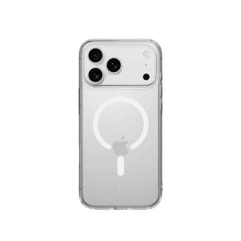 Ốp Lưng Magsafe Mipow Kingbull Button control Tempered Glass Transparent iPhone 17 Pro Max MGB17D