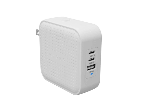 Sạc HYPERJUICE 70W USB-C Gan Travel Charger (Gồm Bộ Chuyển Đổi UK/EU/AU Và Adapter Nối Dài) HJ1003