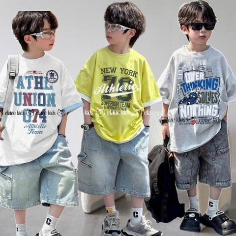 Set quần áo cho bé trai 13 - 45 kg