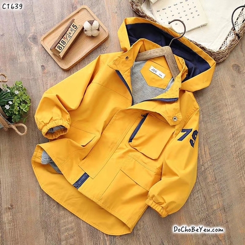 Áo khoác dù cho bé trai size đại 3-10 tuổi
