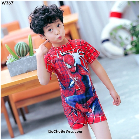 Đồ bơi trẻ em spider man