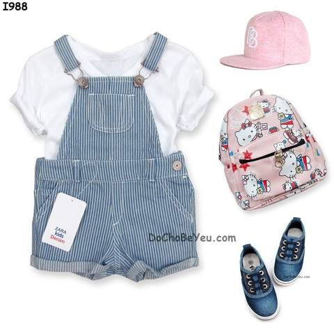 Quần yếm bé gái Zara