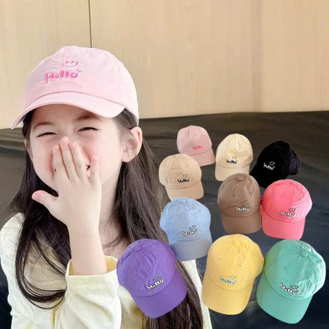 Mũ lưỡi trai, nón kết cho bé trai bé gái 2-8 tuổi