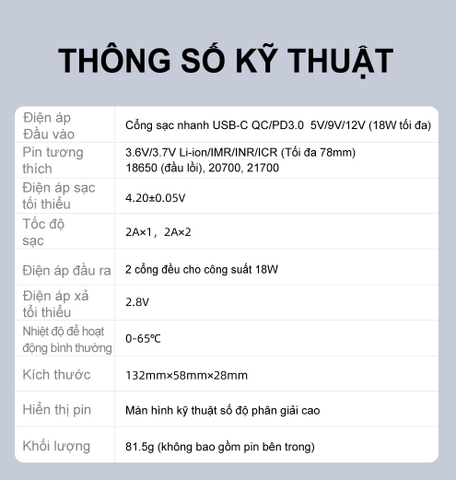 Sạc pin đôi thông minh KLARUS K2A dòng sạc nhanh 2A kiêm chức năng power bank