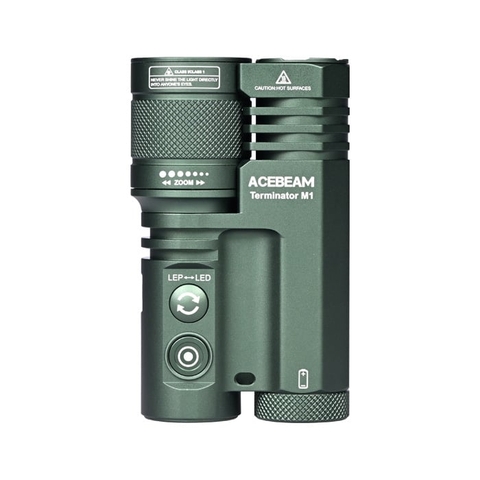 Đèn pin ACEBEAM M1 Terminator 3500 lumen chiếu xa 1600m sạc USB-C pin 21700 5000mah