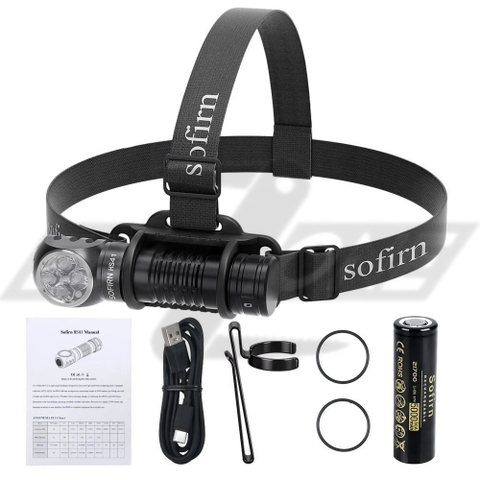 Đèn pin đội đầu siêu sáng Sofirn HS41 sáng 4000 Lumens chiếu xa 325m đuôi nam châm