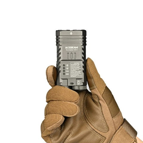 Đèn pin cao cấp ACEBEAM M2-X TERMINATOR 3200 lumen chiếu xa 500m pin 18650 3100mAh