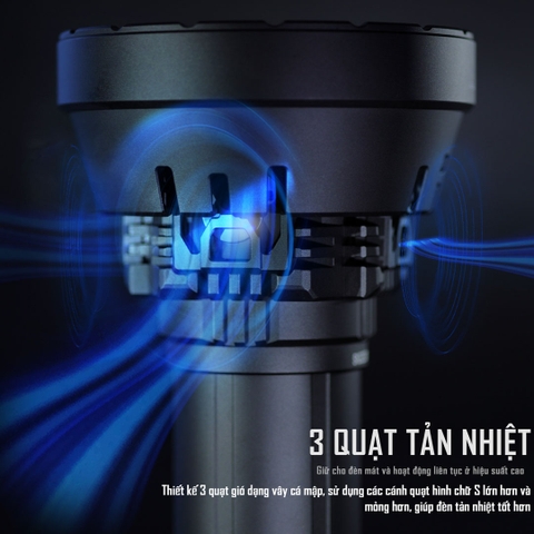 Đèn pin sáng nhất thế giới IMALENT MS32 độ sáng 200.000 Lumen tầm chiếu xa 1618m cổng sạc USB-C powerbank