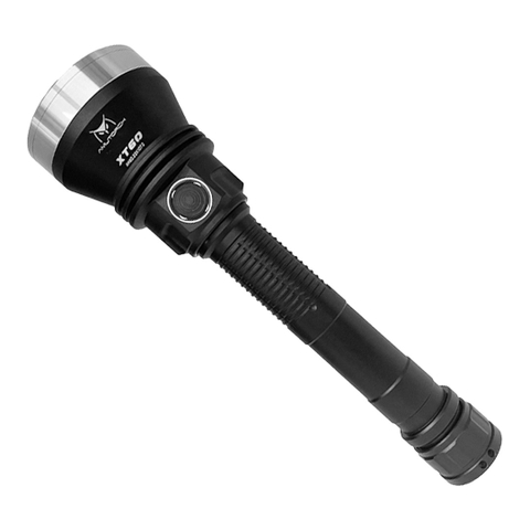 Đèn pin chiếu xa AMUTORCH XT60 độ sáng 2300 lumens tầm chiếu xa 1386m 2 pin 21700 5000mAh (Kèm theo)