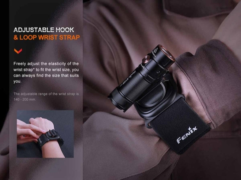 Vòng tay gắn đèn FENIX ALW-01 tương thích Fenix PD25R, E12 v2, E18R v2