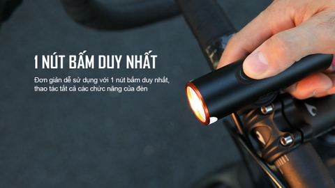 Đèn xe đạp MAGICSHINE SF900 sáng 900lm chiếu xa 150m pin 2600mAh sạc USB-C powerbank