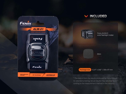 Vòng tay gắn đèn FENIX ALW-01 tương thích Fenix PD25R, E12 v2, E18R v2