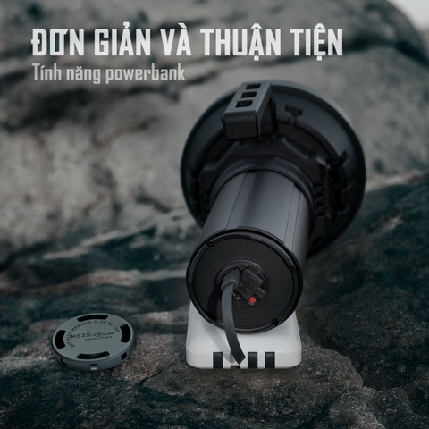 Đèn pin sáng nhất thế giới IMALENT MS32 độ sáng 200.000 Lumen tầm chiếu xa 1618m cổng sạc USB-C powerbank