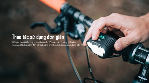 Đèn xe đạp MAGICSHINE MONTEER 5000s – Sáng 5000 Lm -Chiếu tỏa 32°/21°