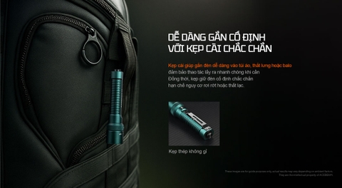 Đèn pin Acebeam K1 – Đèn pin EDC nhỏ gọn, 3 nguồn sáng Trắng/Laser xanh/UV sáng 1000lm, 223m, UV 365nm, sạc USB-C