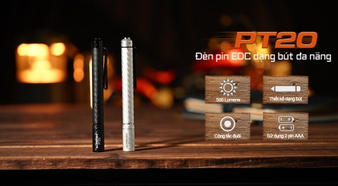 Đèn pin mini ACEBEAM PT20 sáng 500 Lumens chiếu xa 80m