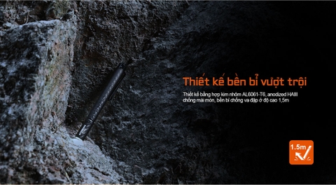 Đèn pin mini ACEBEAM PT20 sáng 500 Lumens chiếu xa 80m